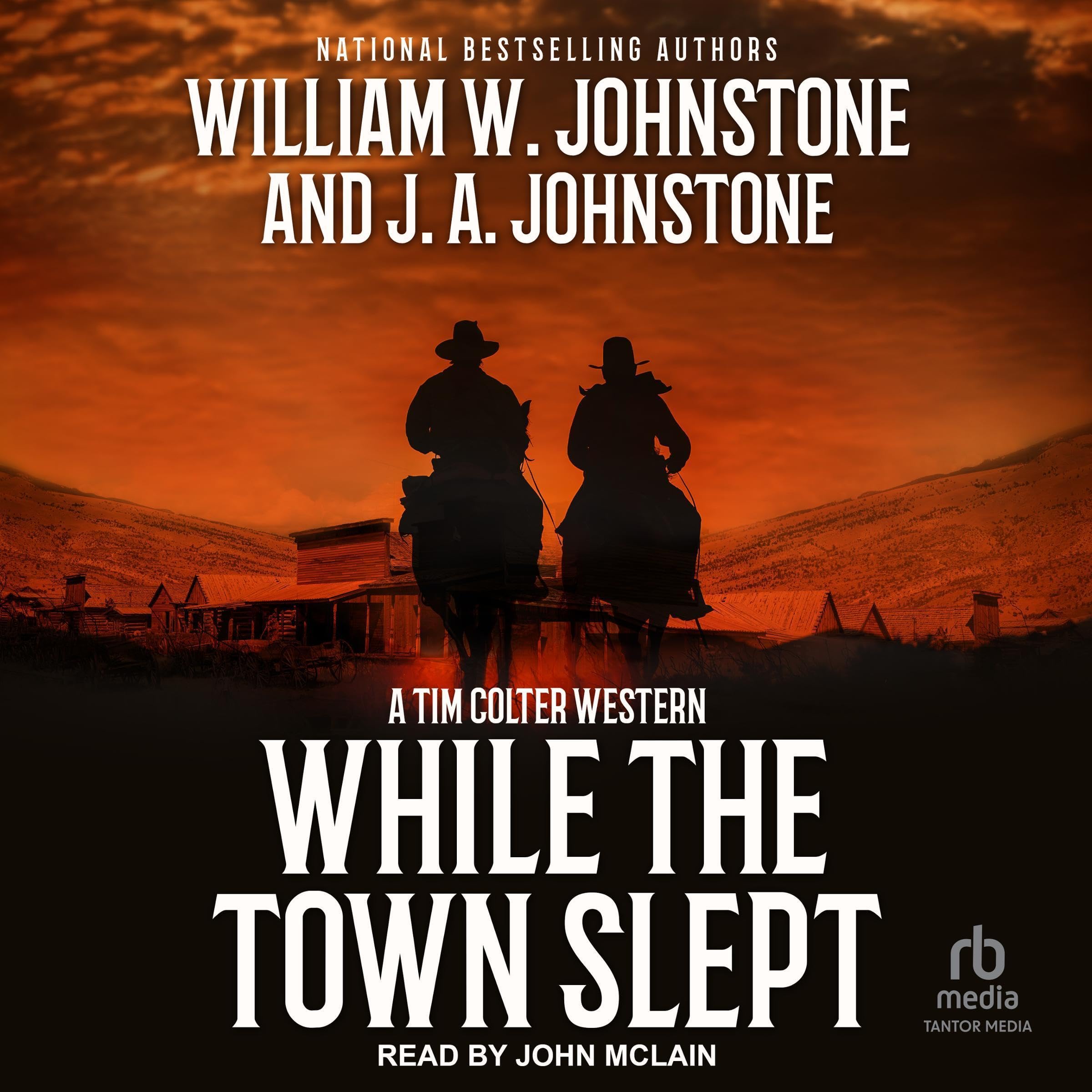 Cover art for While the Town Slept
