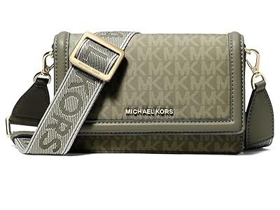MICHAEL Michael Kors Jet Set Small Phone Webbing Strap Xbody Cross Body Women