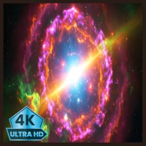 Geburt eines neuen multidimensionalen Universums – 4K-TV-Bildschirmschoner