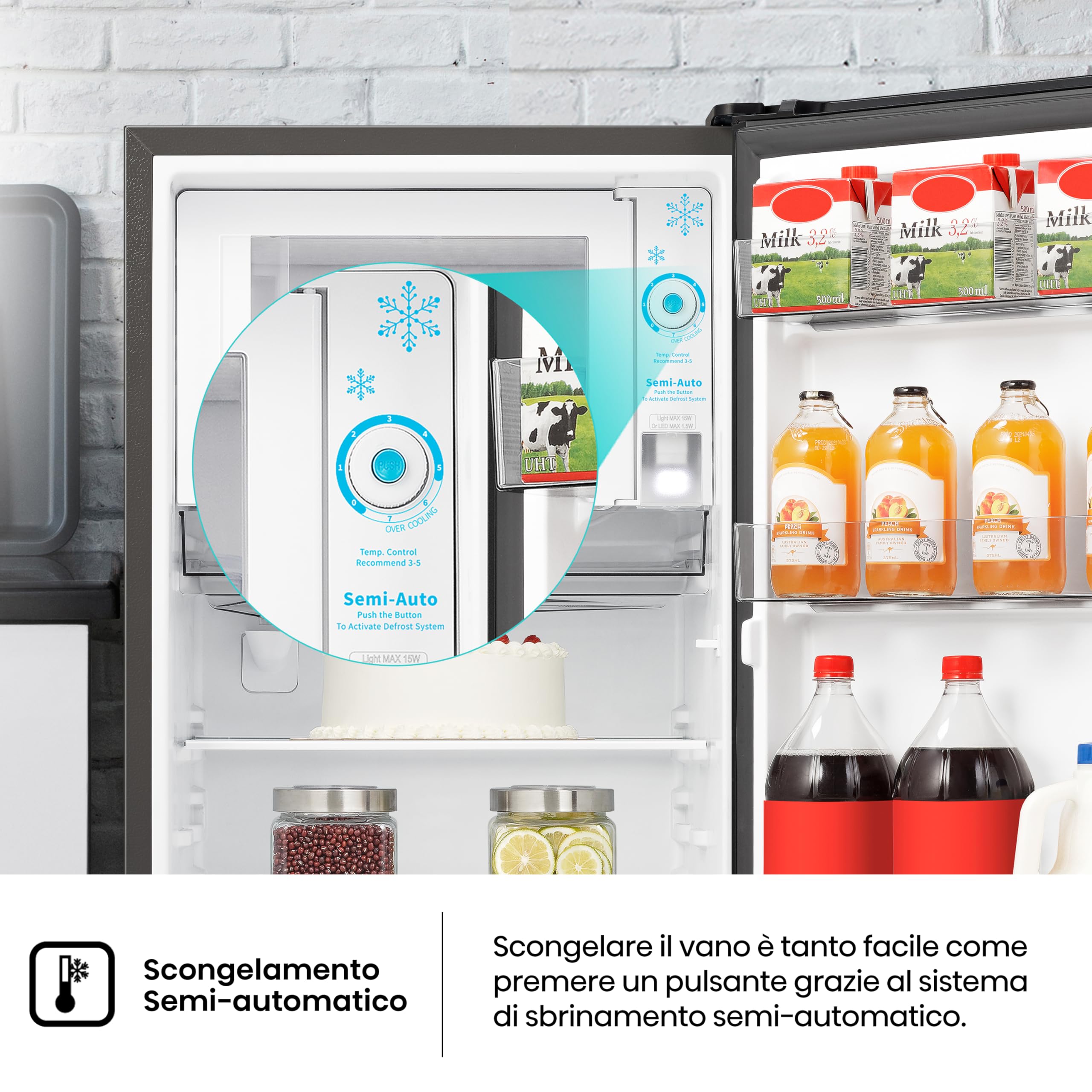 Hisense MUR52151BE Frigorifero Monoporta, 150 Litri, 40 Decibel, Senza installazione, Nero