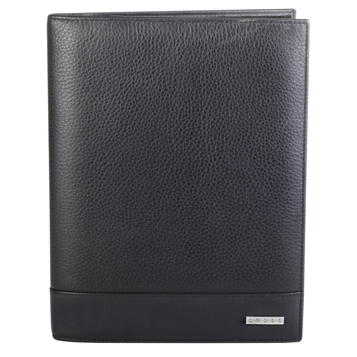 Cross Men's Leather Junior Padfolio with Cross Pen - Black