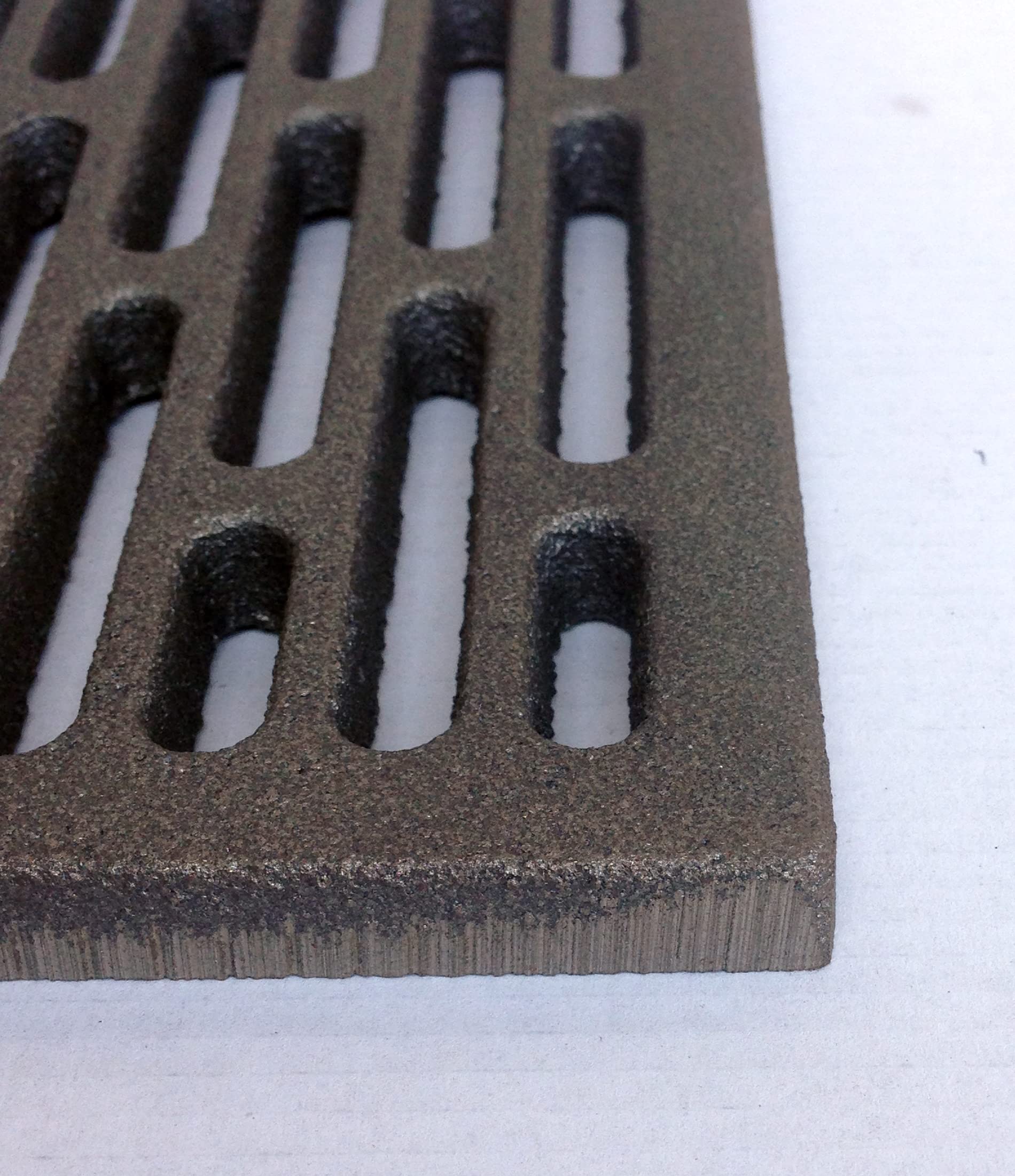 Griglia in ghisa camino misura 30x30 cm - Fondello, Grata, Griglia Areazione, Caduta, Cenere Carbone, e Pellet LB-GC300300
