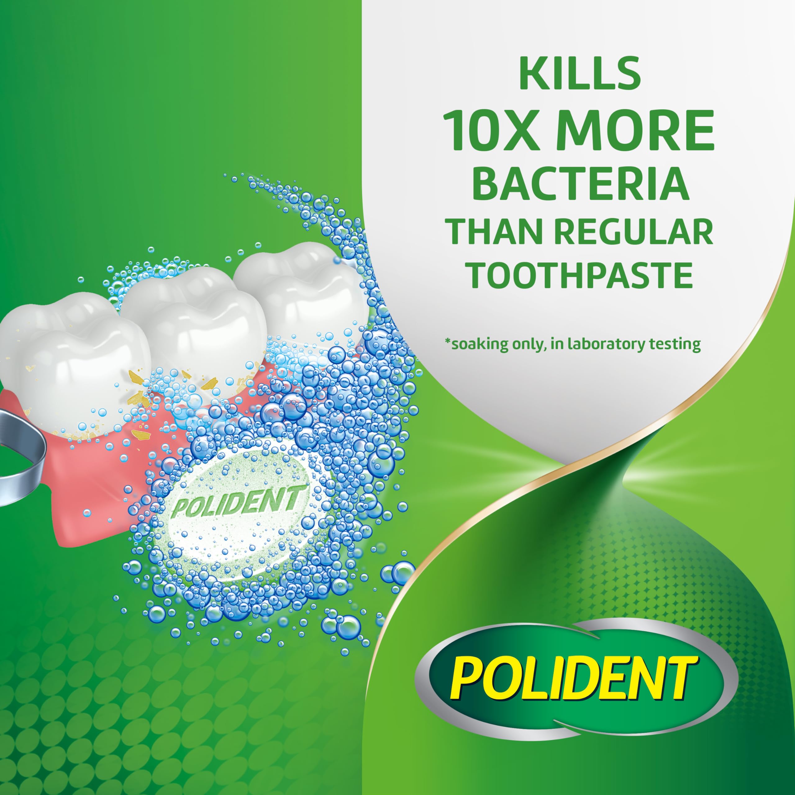 Polident Overnight Daily Denture Cleanser
