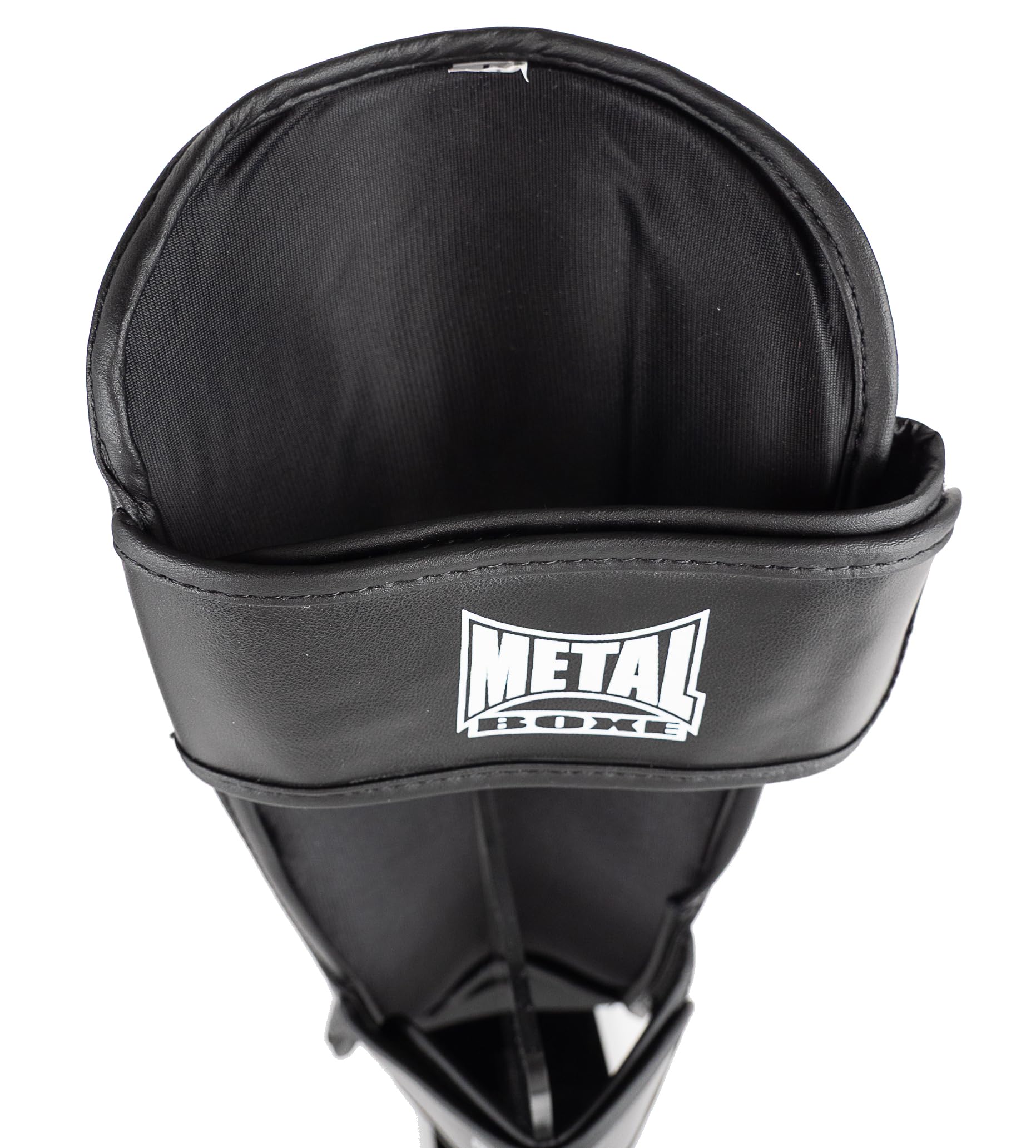 METAL BOXE Protège-Tibias/Pieds Black Furious