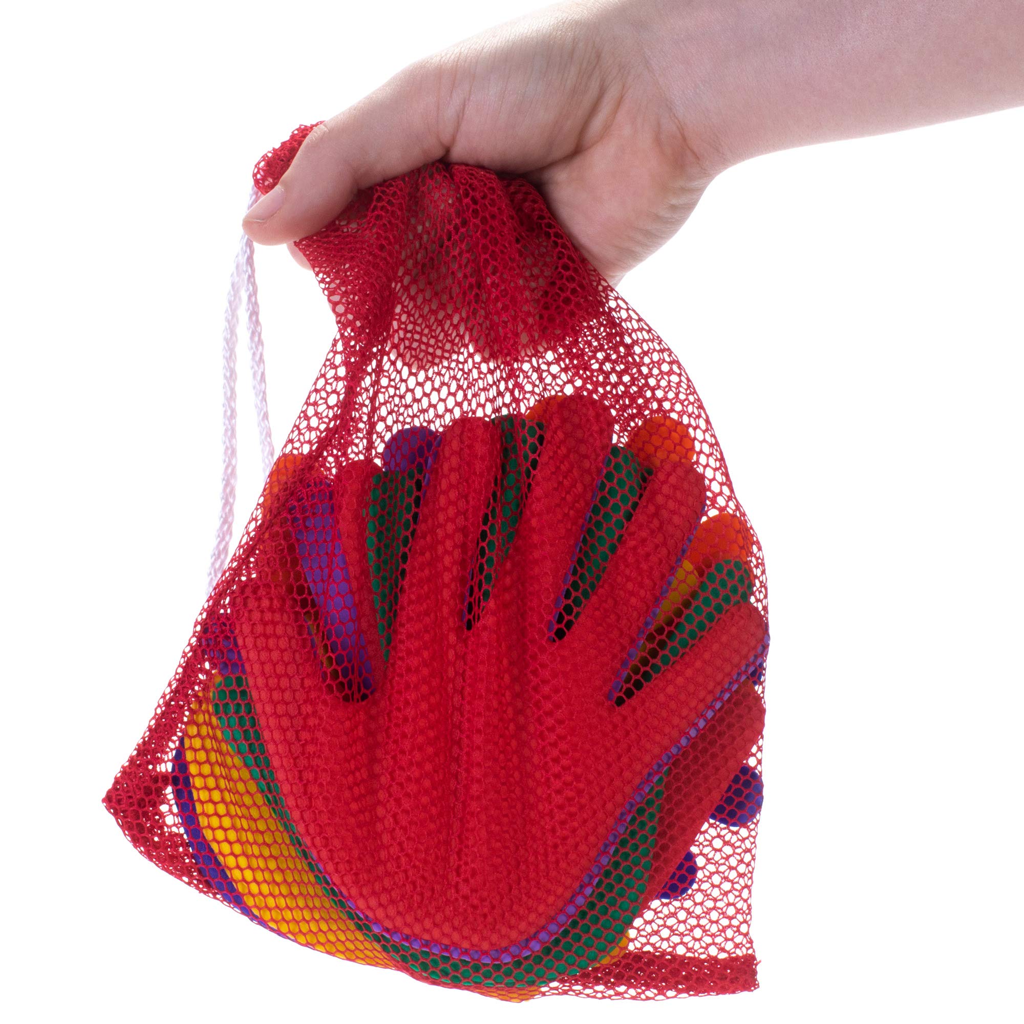 Colorful Hand & Foot Floor Markers Rainbow Color NonSlip, Rubber