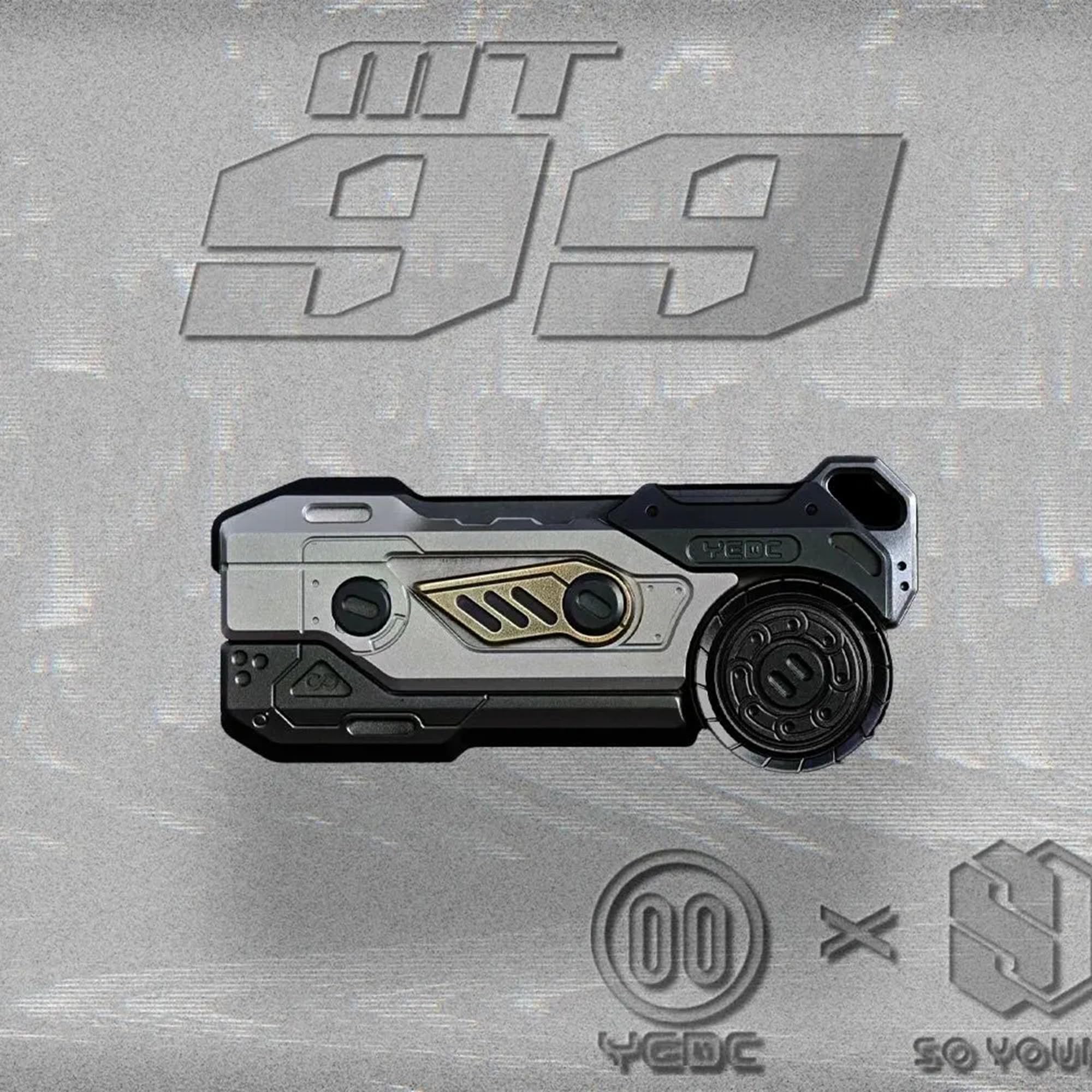 Amazon | QHYITONTI フィジェットスライダー MT99 チタン EDC