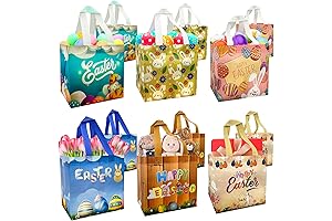 Hrizonte Easter Egg Hunt Basket Bags - Perfect for Kids