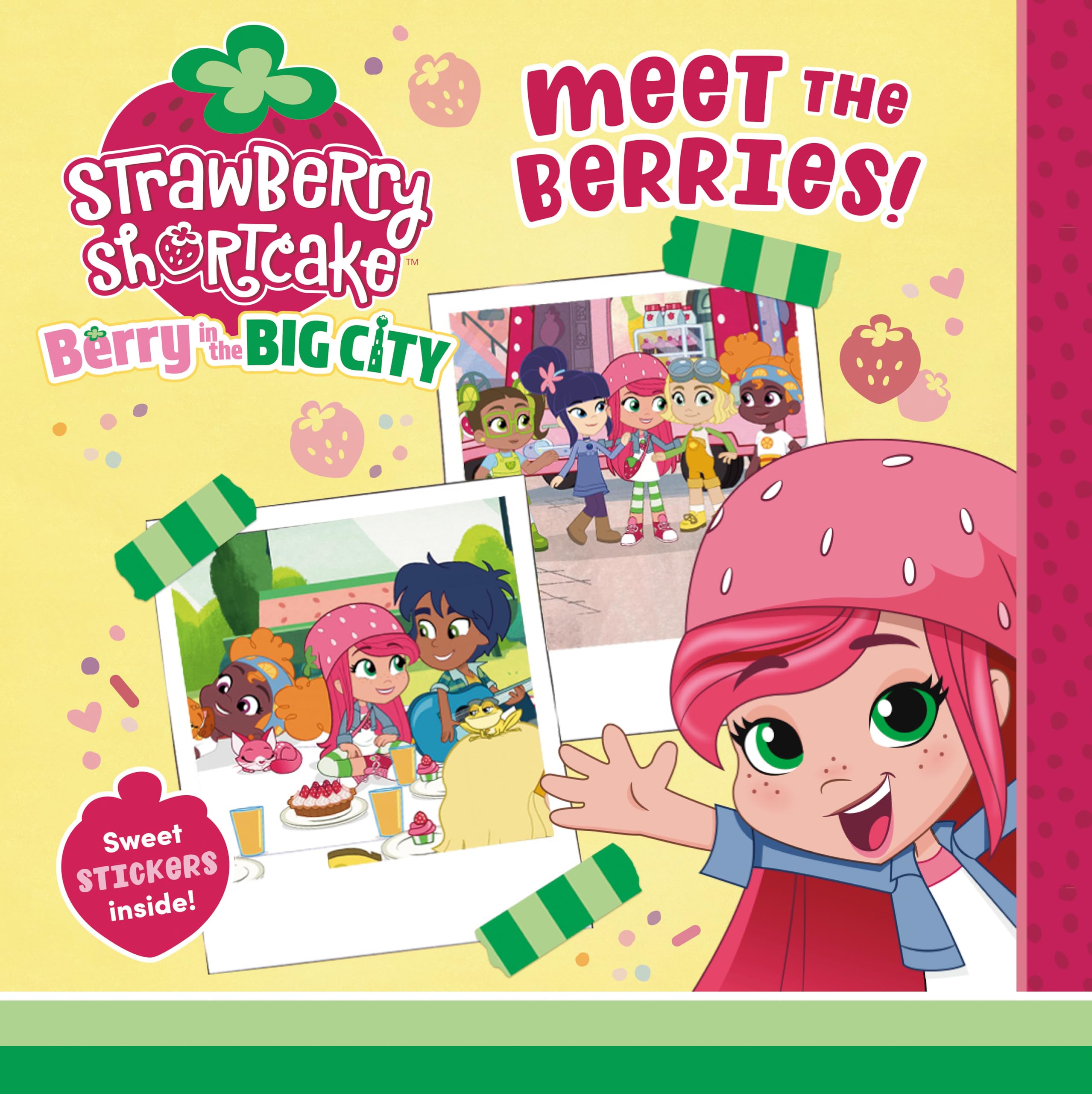Meet the Berries! (Strawberry Shortcake) Paperback – Sticker Book, 21 February 2023