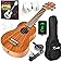 Kmise Soprano Ukulele Professional Mahogany Instrument 21 Inch Hawaiian Ukalalee for Beginner With Ukelele Starter Kit ( Free