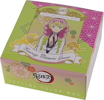 Amazon | 鬼滅の刃 スタイリング カラーワックス 甘露寺蜜璃 グリーン