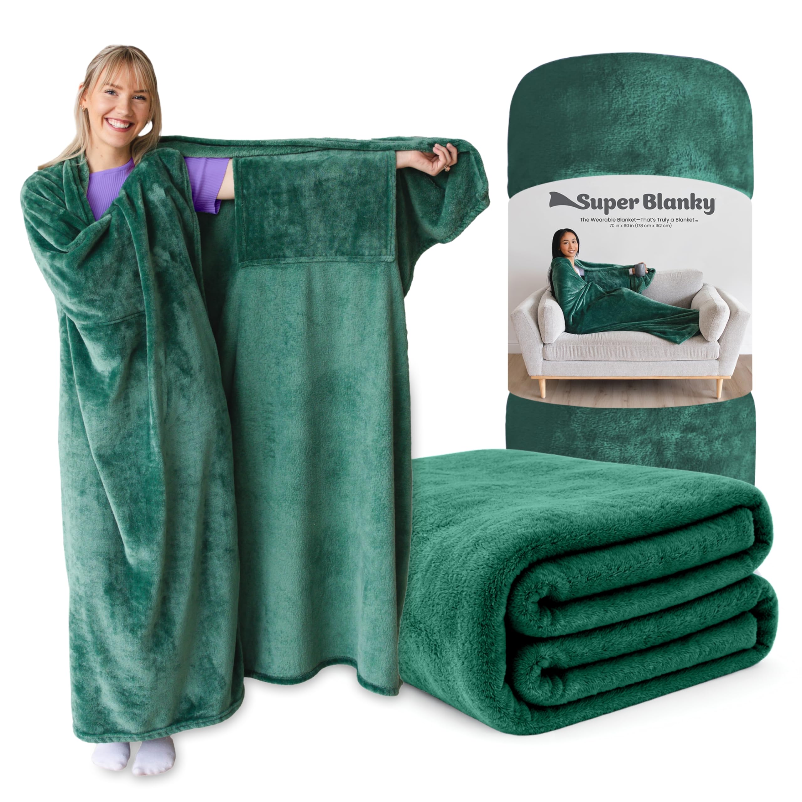 Wearable Blankets for Women, Adult Wearable Blanket Men, Mother's Day Gifts for Her, Wife Birthday Gift Ideas