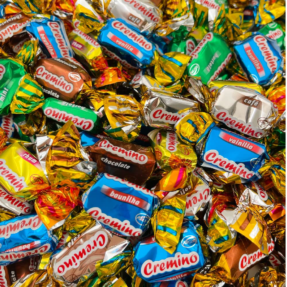 Arcor Assorted Soft Taffy Candy Vanilla, Chocolate, Mint, Coffee & Maple, 3 Pound Bag