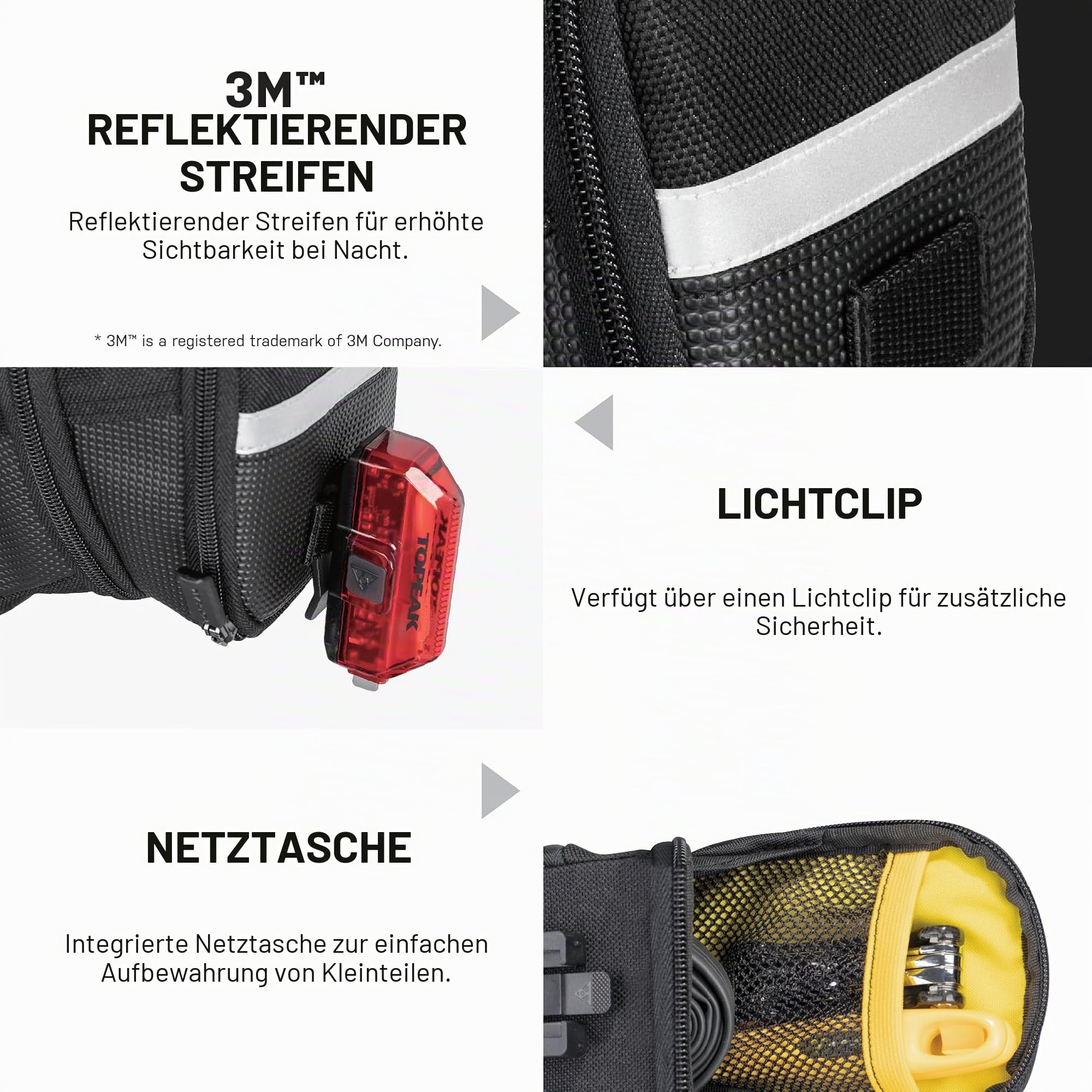 "Aero Wedge Pack" Satteltasche - Größe "M"