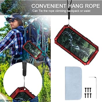 Amazon.co.jp: iPhone 12 Pro Max ケース DINGXIN 最強級金属合金 360