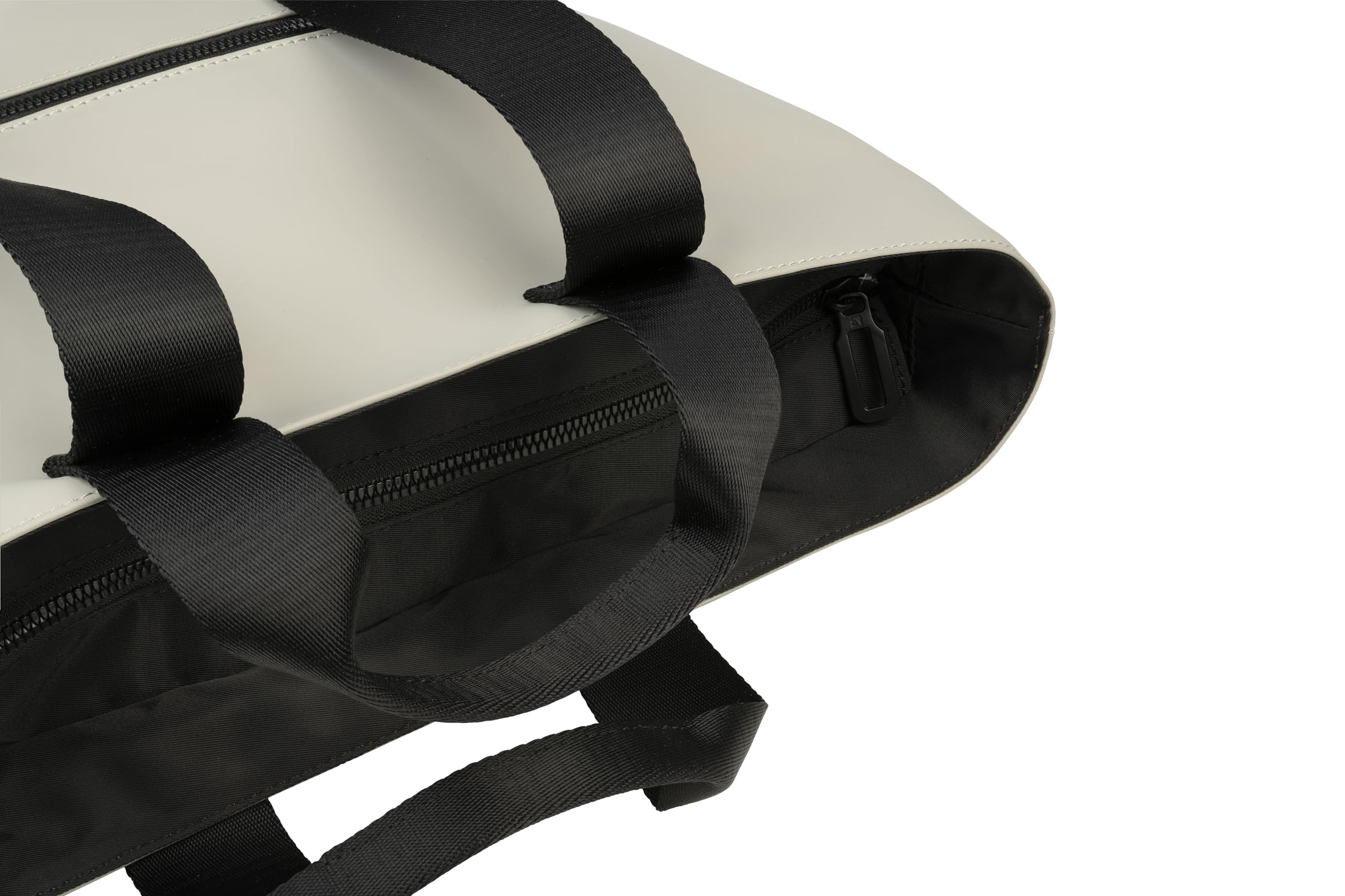 Tucano, Gommo Shopper, Borsa per MacBook e Laptop 14" in Materiale Gommato, Borsa Computer con Tasca Imbottita e Tasca Accessori, Shopper Bag con Tracolle in Nastro