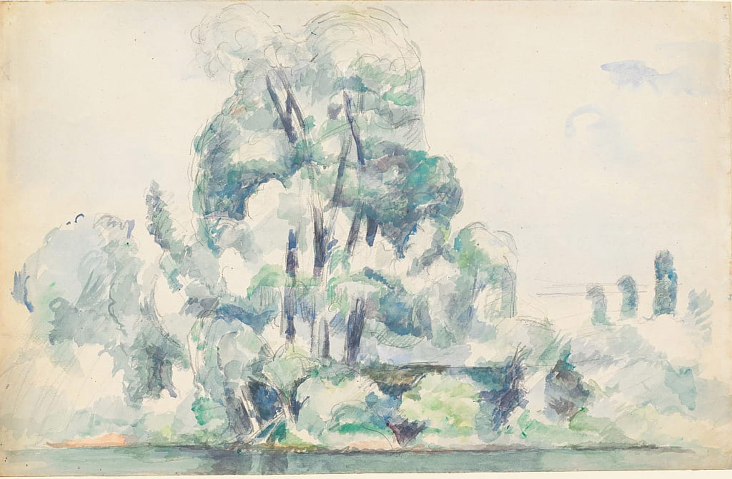 Graffiti Art Mural Cézanne Médan Tableaux Moderne Décoration Salon