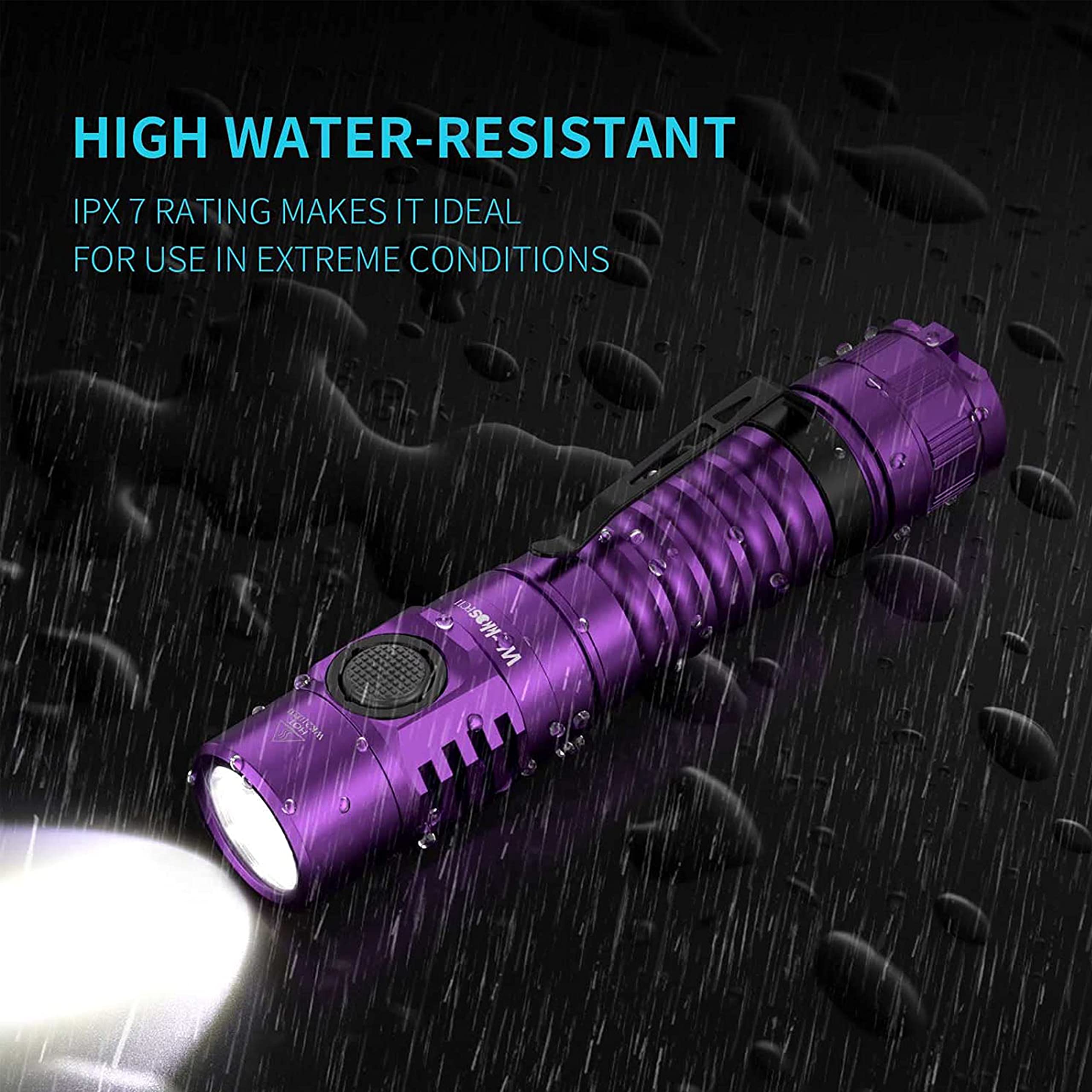 Wurkkos TS12 SFT25R Kleine zaklamp, USB C, oplaadbaar, 1350 lumen, stralingsafstand 473 meter, led-zaklamp, extreem helder, IP68 waterdicht, 8 lichtmodi, voor kamperen, wandelen, noodgevallen, outdoor Wurkkos TS12 SFT25R Kleine zaklamp, USB C, oplaadbaar, 1350 lumen, stralingsafstand 473 meter, led-zaklamp, extreem helder, IP68 waterdicht, 8 lichtmodi, voor kamperen, wandelen, noodgevallen, outdoor