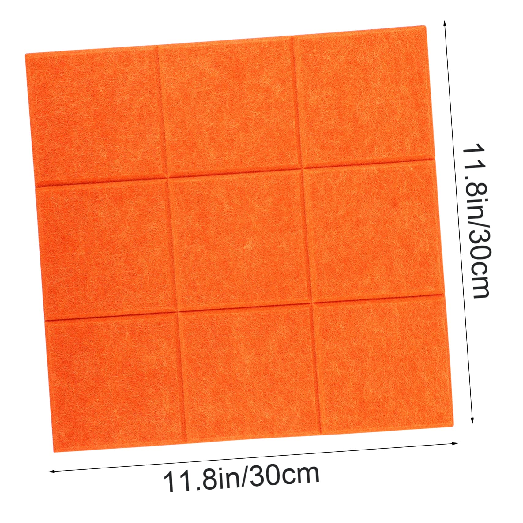 Housoutil Office Classroom Home Self-Adhesive Felt Board Picture Felt Board Background Memo
