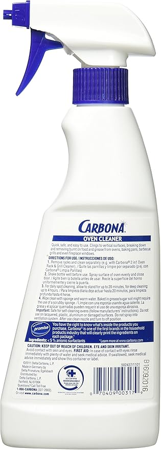 Delta Carbona Limpiador de Hornos Biodegradable, 496.9 ml miniatura 2