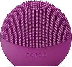 FOREO, Luna Fofo, Todos os Tipos de Pele, Escova de Limpeza e Firmadora Facial, Tonificante, com Pulsações T-Sonic, Ultra Higiênica e Suave, Resistente à Água - Purple