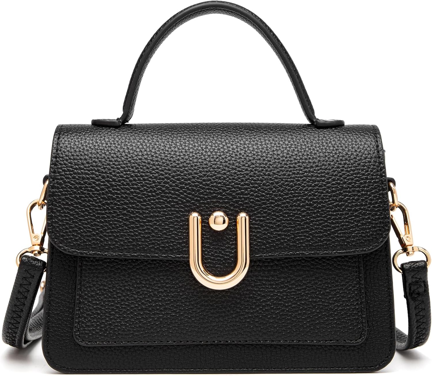 Women's Top Handle Purse - Small Crossbody Bag with Adjustable Strap, Mini Top Handle Satchel