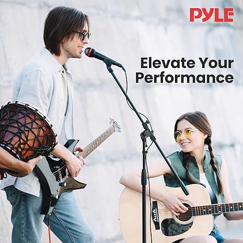 Miniatura 7 de Pyle Soporte universal para micrófono de trípode la perilla se extiende hasta 31 pulgadas, tubo fuerte y ligero, 3.5 x 38 pulgadas, soporte de