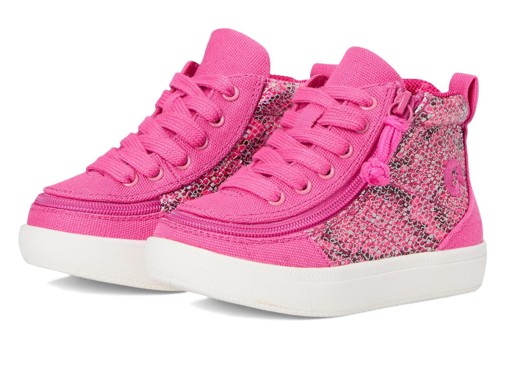 BILLY FootwearKids Classic DR High II High Tops for Toddlers – Canvas Upper – Lace-Up Closure – TPR Outsole