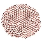 Novani Rhinestones 3000Pcs Flatback Crystal Round Loose Gemstones Glass Rhinestones for Crafts Makeup Nail Art Clothes Shoes DIY Decorations(SS6, 1.9-2.0mm,Champagne)