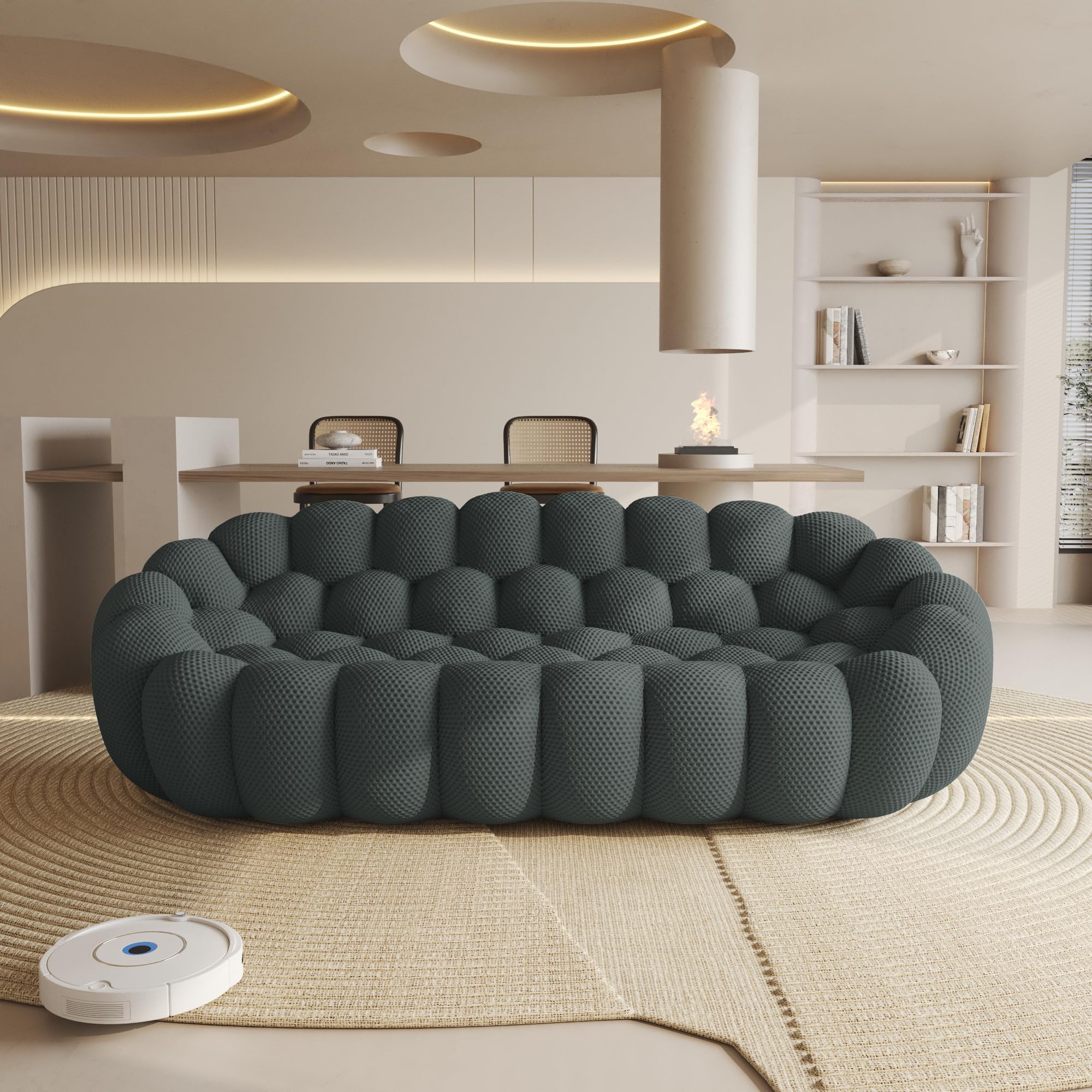 変身／couch>>case Amazon.com: ZX Design 84.6'' Loveseat Sofa, Chenille Modern