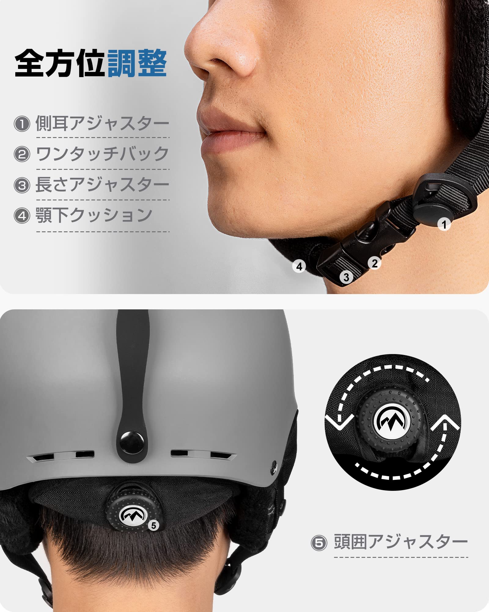 Amazon | OUTDOORMASTER スキー ヘルメット アジア専用モドル