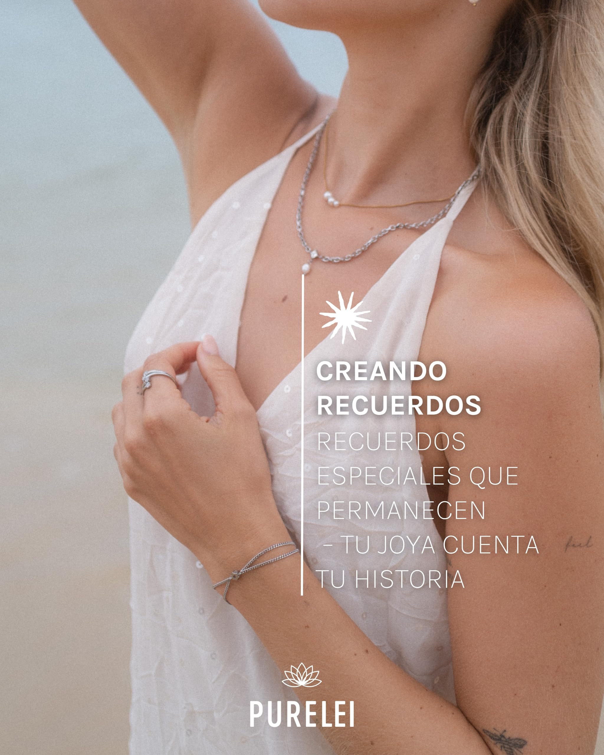Purelei calendario adviento joyas 2025 (Bicolor) – 25 piezas exclusivas de joyería para cada ocasión – Calendario adviento mujer – Sostenible y reutilizable – Calendario joyas estético
