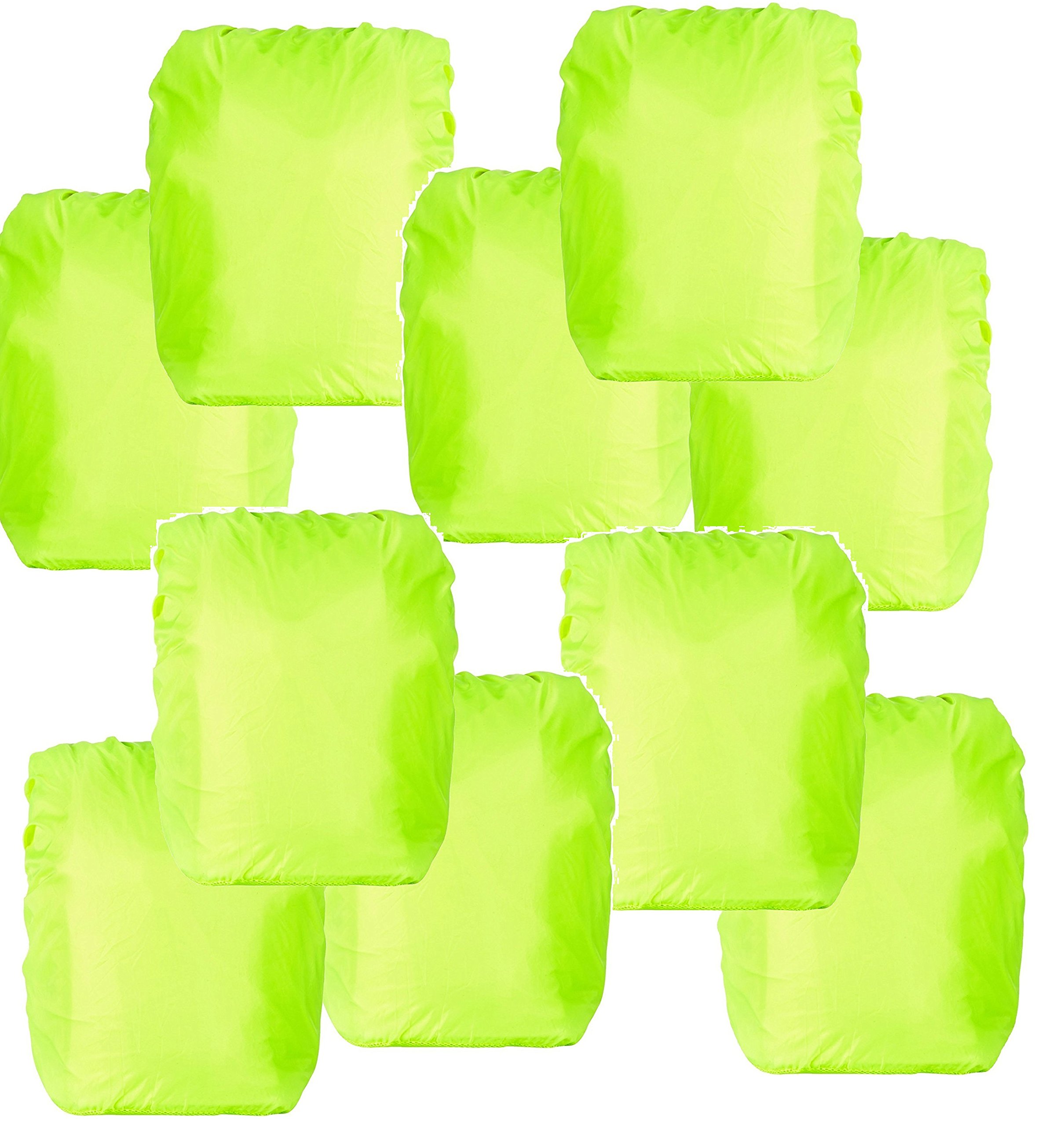 10er Maxi Sparpack Idena 252664 - Regenschutzhülle für Schulranzen (10)