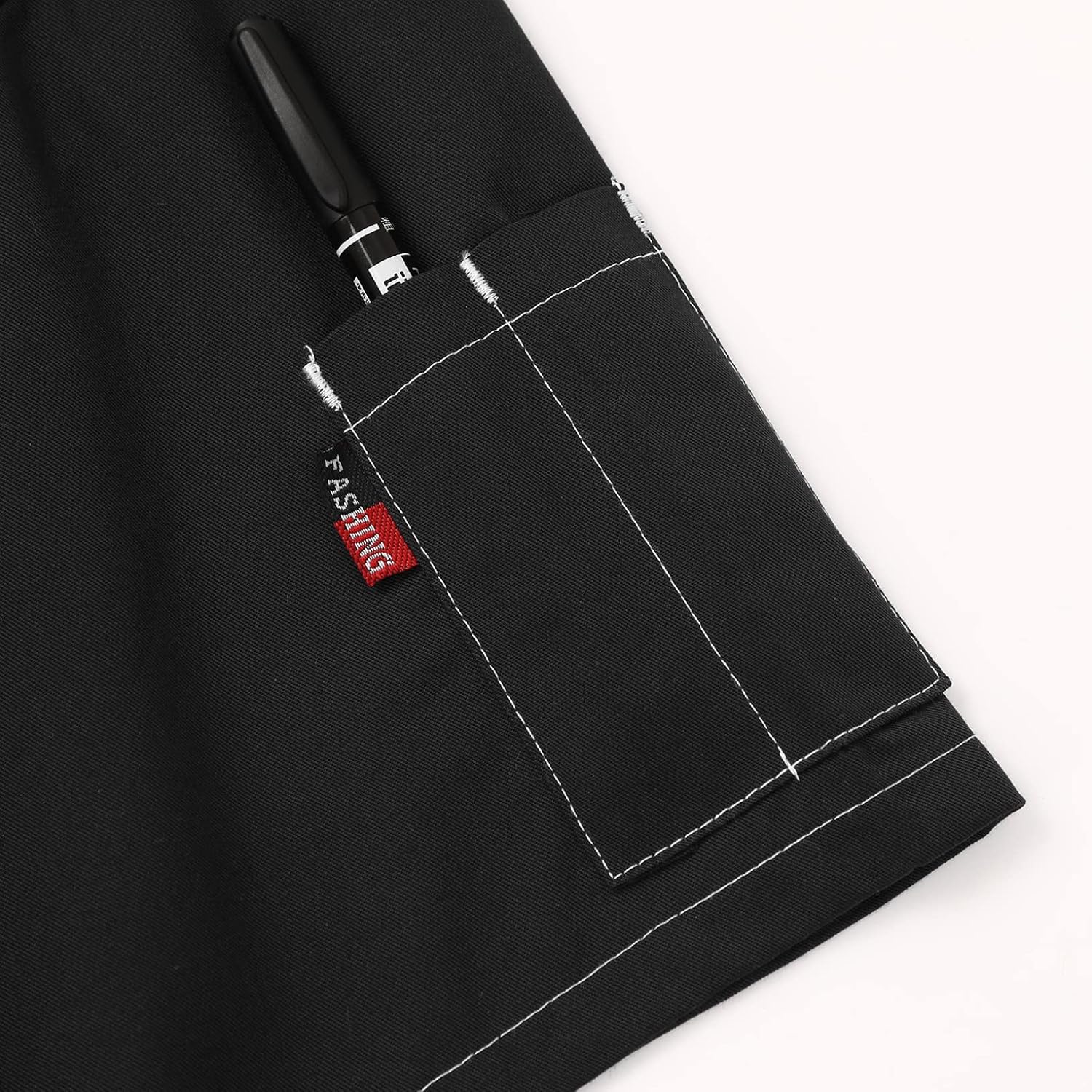 ACSUSS Men Chef Jacket Women Chef Coat Short Sleeve Hotel Restaurant Kitchen Cooking Working Uniforms