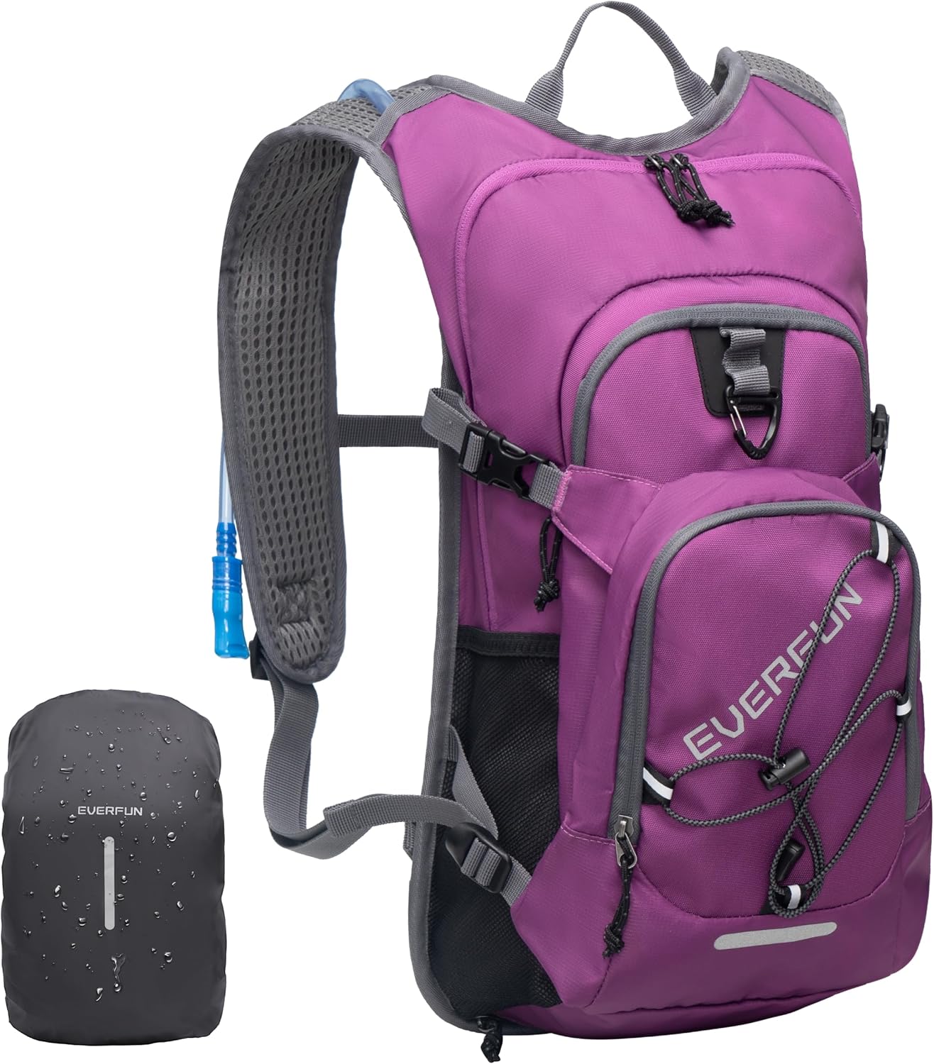 EVERFUN Hydration Backpack Water Backpack with Water Bladder 2L/3L