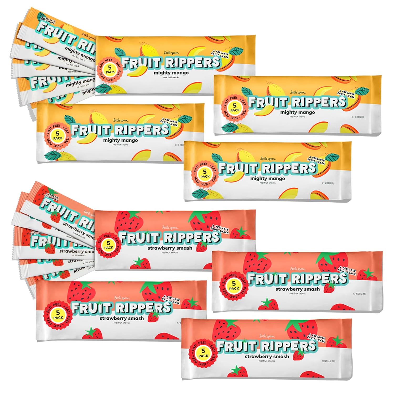 Little Spoon Fruit Rippers Variety Pack – 2-Flavor Bundle