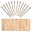 Bememo 500 Pcs Wax Sticks Eyebrow Brow Lip Nose Small Wooden Waxing Applicator Spatula Craft Sticks for Hair Face Legs Removal Spa