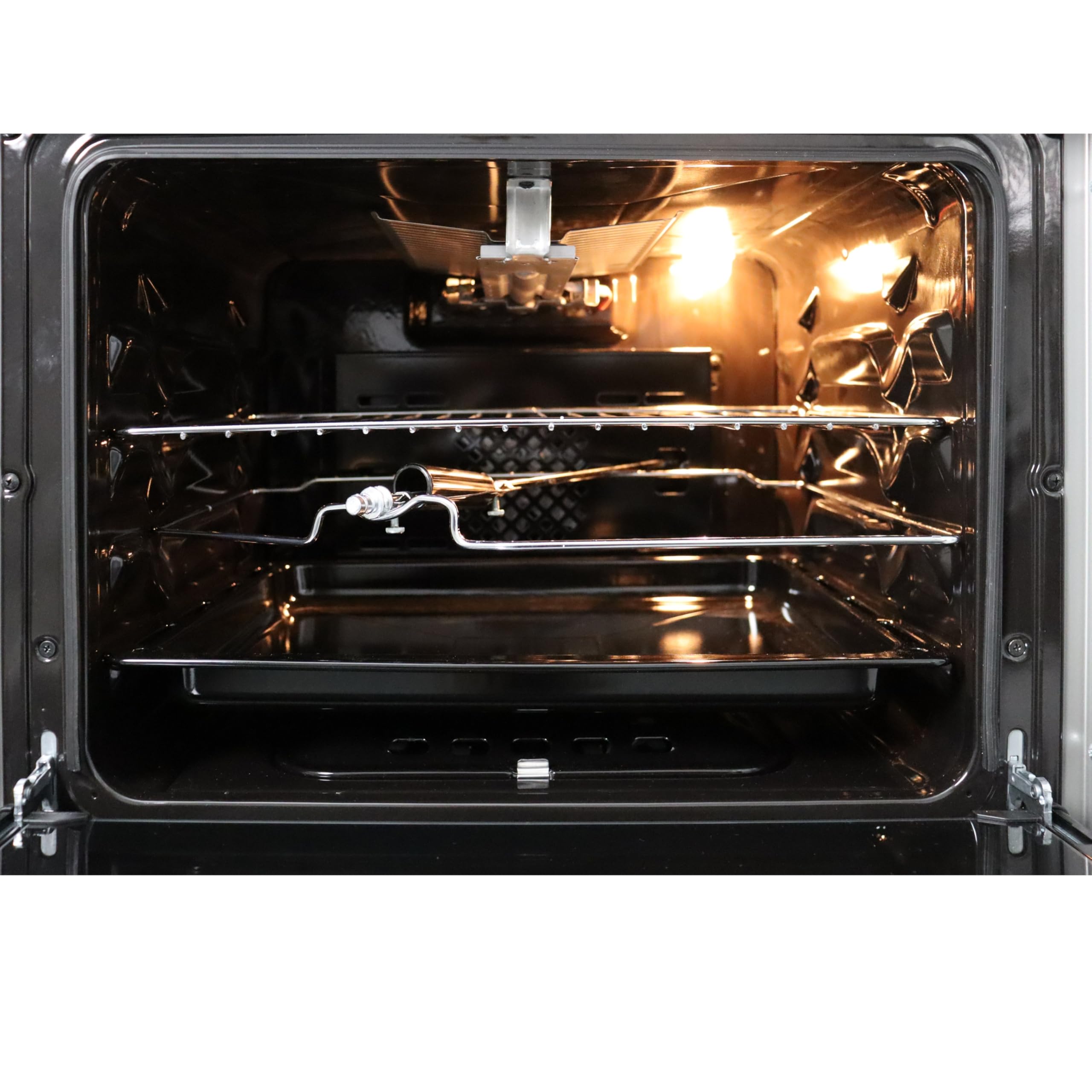 Gasline Gasherd SHGG6060FGIX Edehlstahl 60cm Gasbackofen mit Thermostat und Umluft