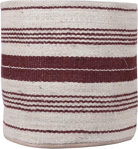 Miniatura 4 de Canasta de yute tejida moderna para macetas de interior de 8 pulgadas, cesta organizadora de almacenamiento de 10 x 10 pulgadas, cesta organizadora