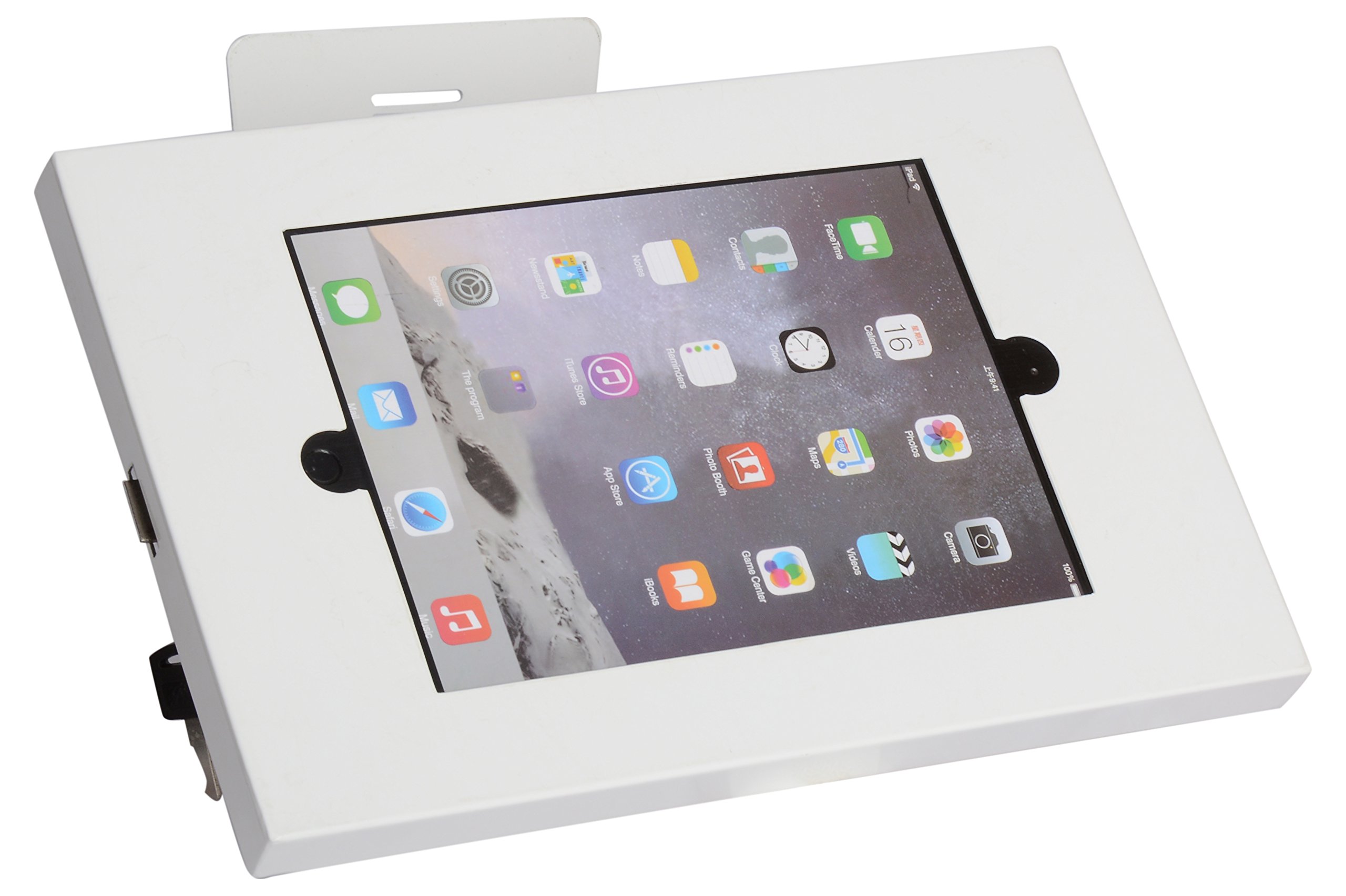 Precision Metal Works Wall Mounting Security Enclosure for iPad Air and iPad Air2 (White) (B01MDJC1IH) Amazon Price History, Amazon Price Tracker