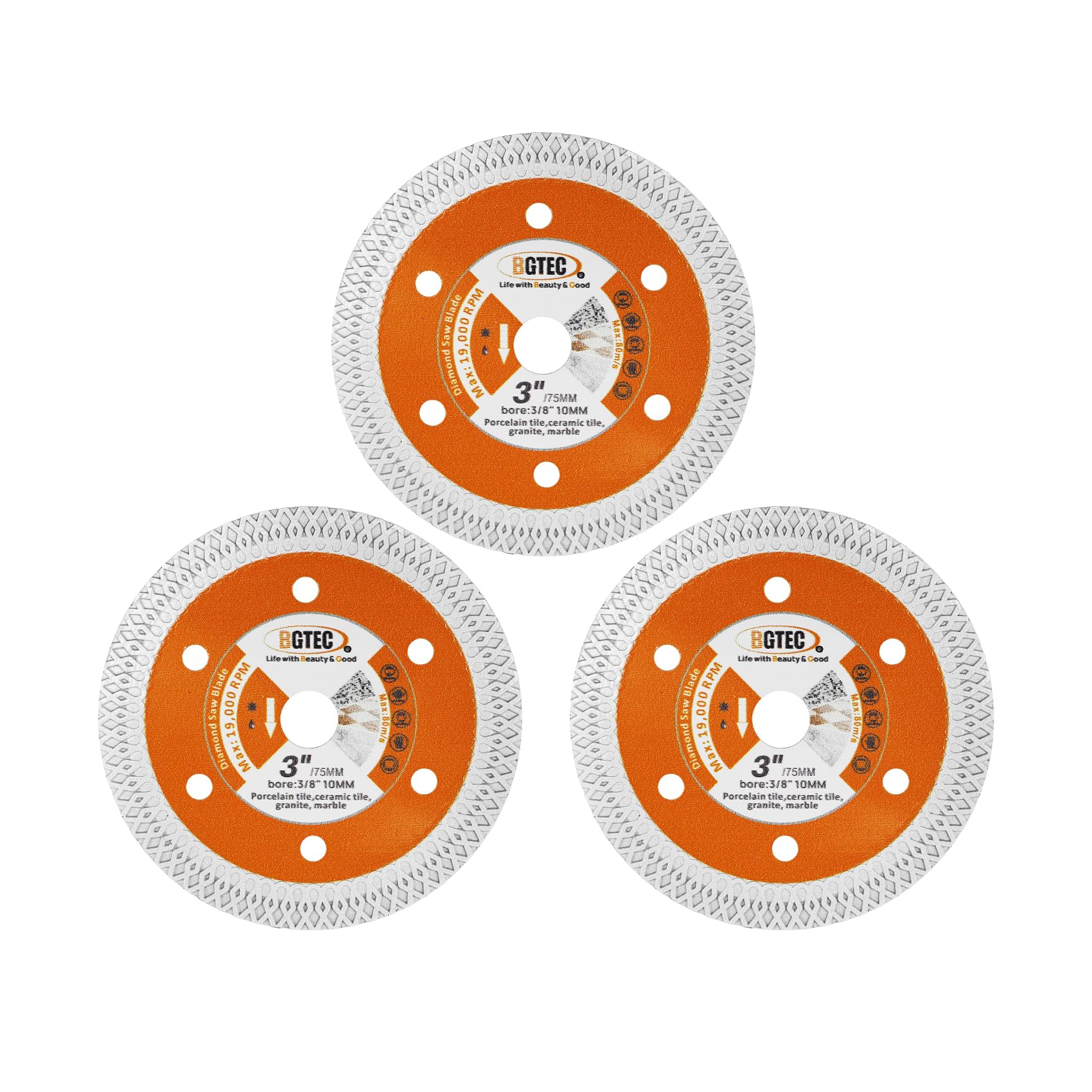 BGTEC Metal & Wood Cutting Wheels - 4 Blades -21 BGTEC Metal & Wood Cutting Wheels - 4 Blades -21