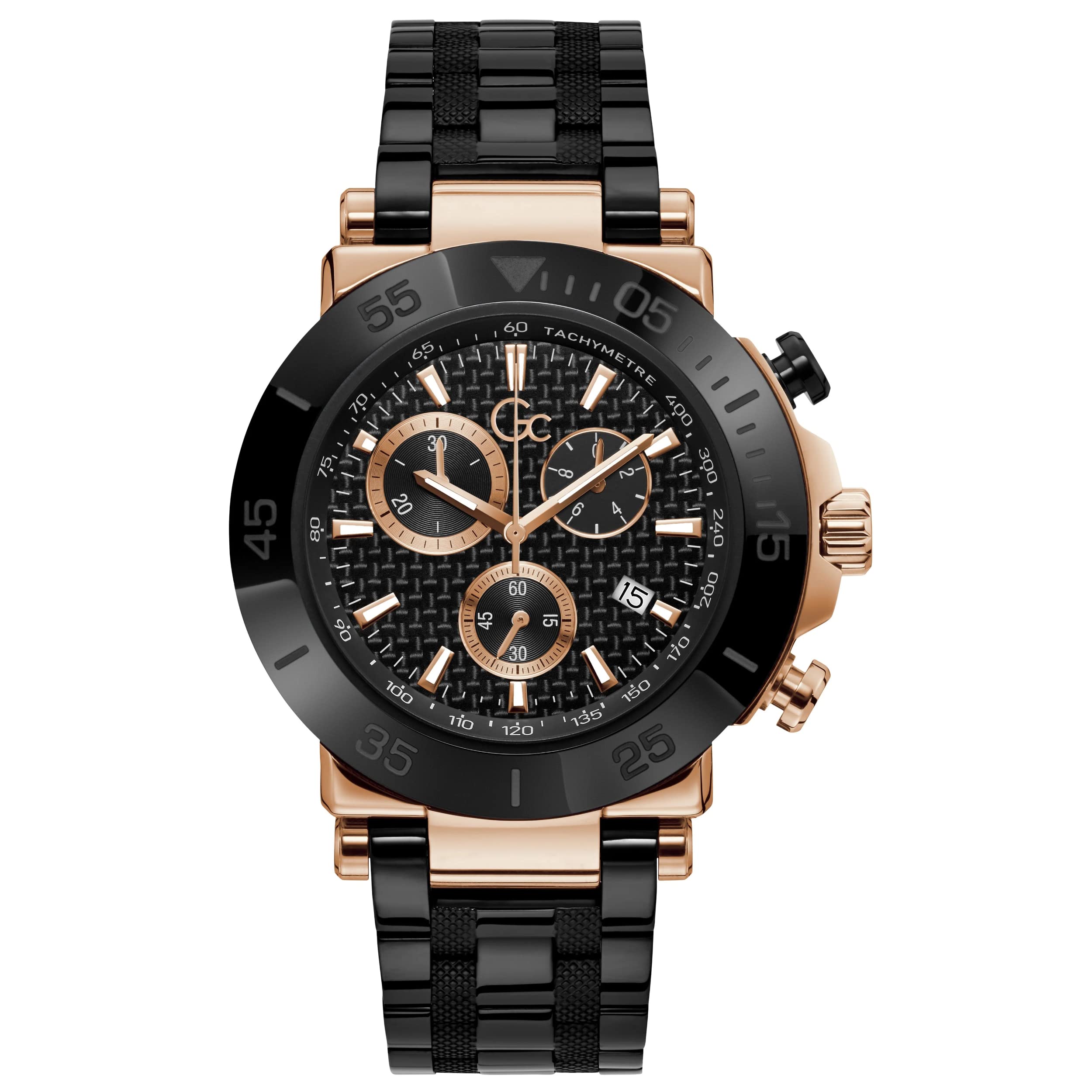 Guess GC Analog Black Dial Men Watch-Y70002G2MF (B084JQGGKP) Amazon Price History, Amazon Price Tracker