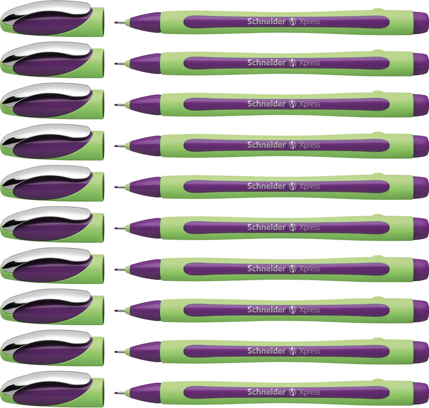 Schneider Xpress Fineliner 0.8 mm Violet (10pk) - purple ink