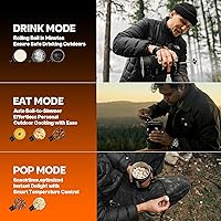 Vista 5 de Combo de utensilios de cocina eléctricos para camping, incluye olla Joulle Kettle y sistema de cocina Nomad con bolsa y taza inteligente