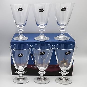 ボヘミアングラス　ワイングラスセット ボヘミアングラス ジーナ ワイングラス6個セット : Combing