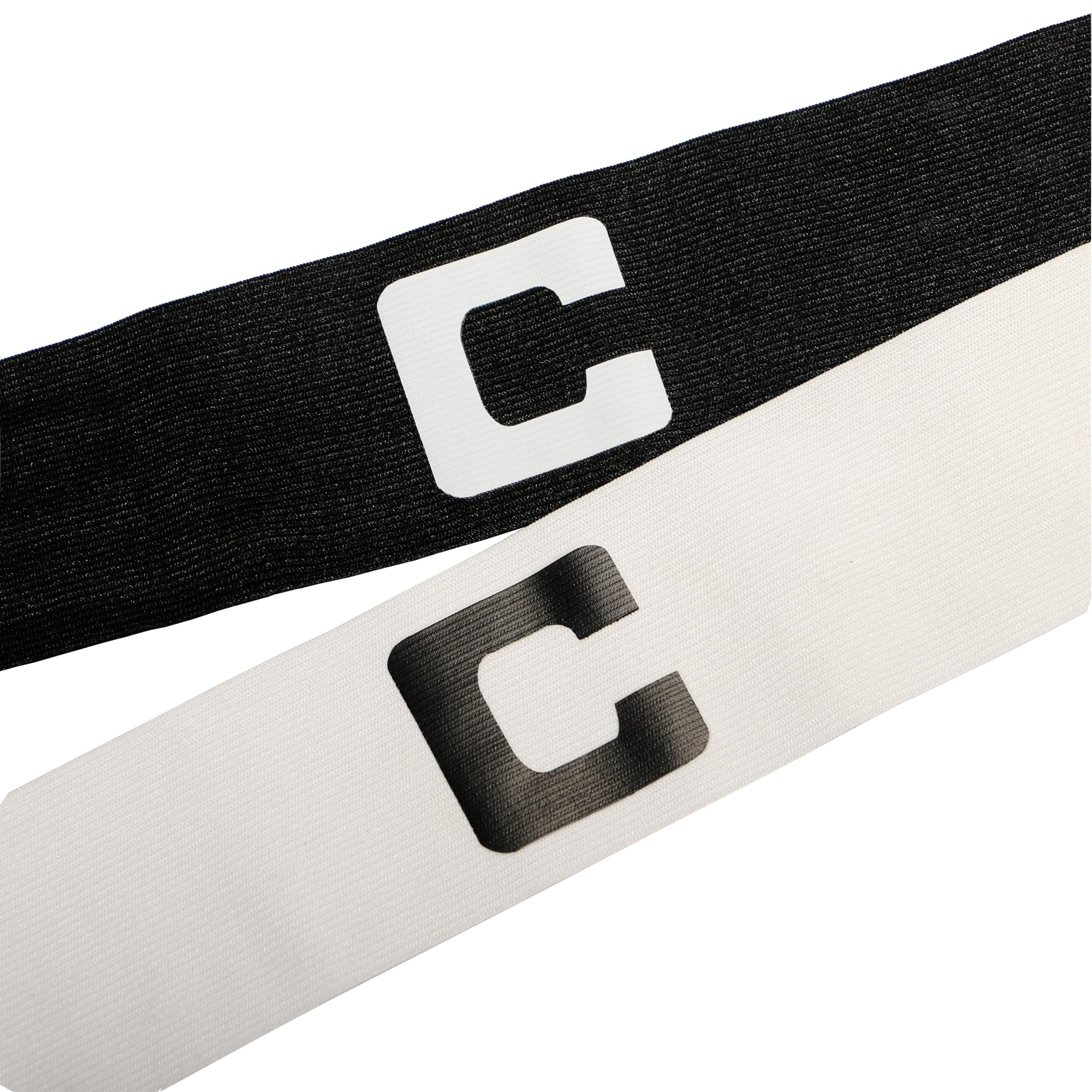 Fascia Da Capitano Calcio Junior - Doppio Set Bianco E Nero Per Giovani Leader - Foto 7