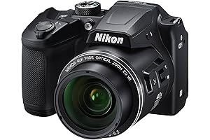Certified Refurbished Nikon Coolpix B500 Wi-Fi Digital Camera (Black)