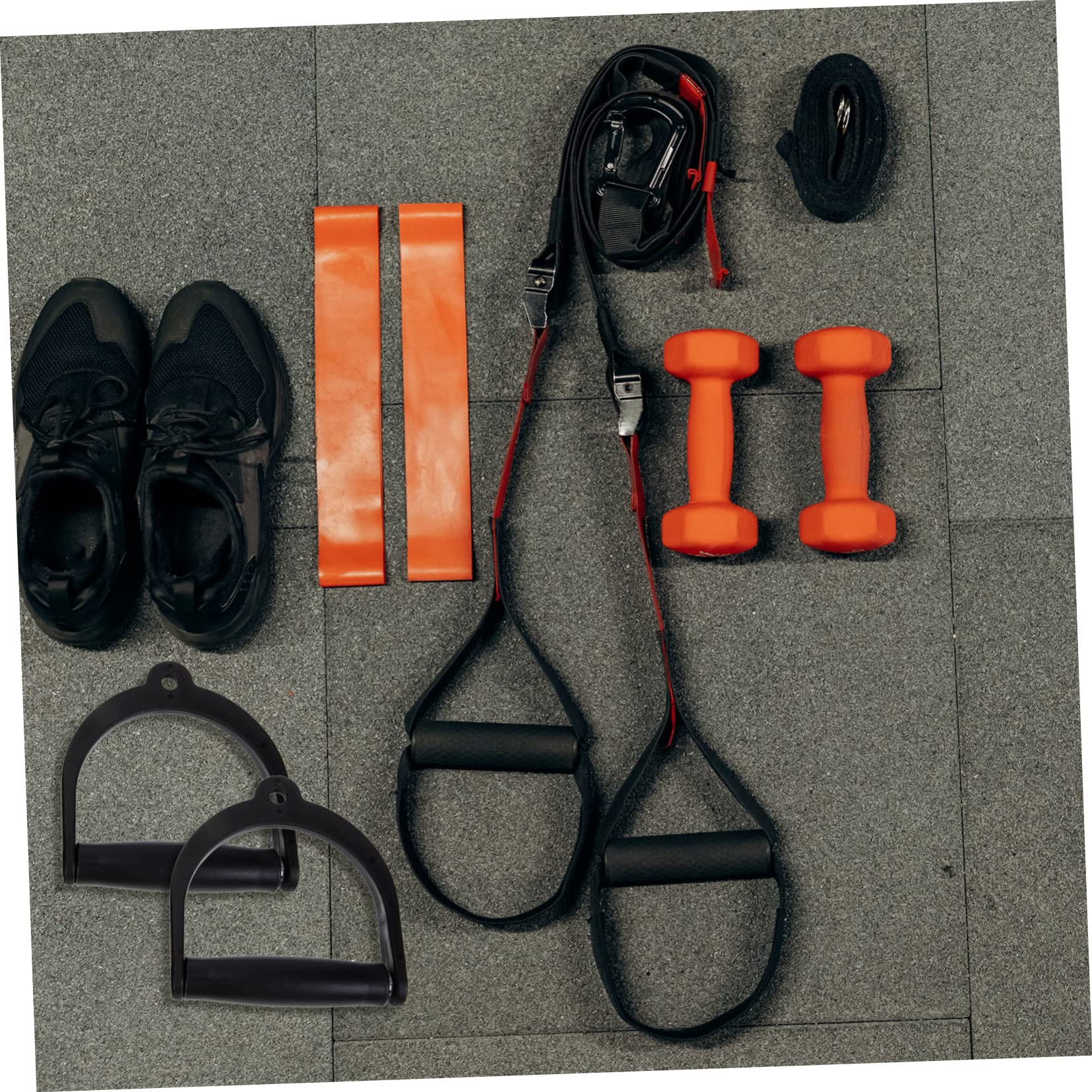 KOMBIUDA 2Pezzi Maniglie Professionali per Bande di Resistenza Maniglie Resistenti per Allenamenti in Palestra Impugnature Comode Durevoli per Fitness Yoga