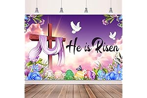 Easter Sunday Fabric Backdrop