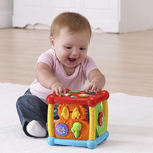 Miniatura 9 de Cubo de actividades VTech Busy Learners morado exclusivo en línea