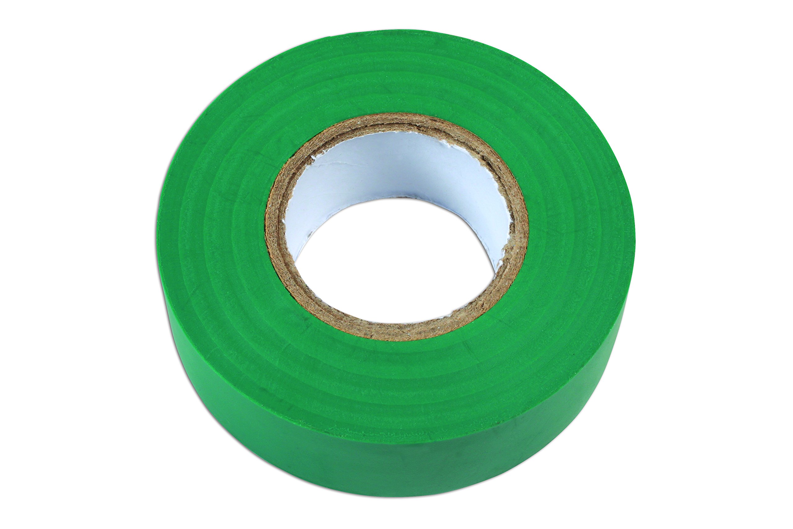 Connect Workshop Consumables Connect Consumables 36890 Green PVC Insulation Tape 19mm x 20m Pk 1